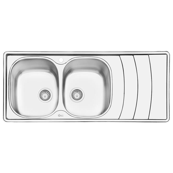 سینک ایلیا استیل مدل 2044 توکار Ilia Steel 2044 Inset Sink